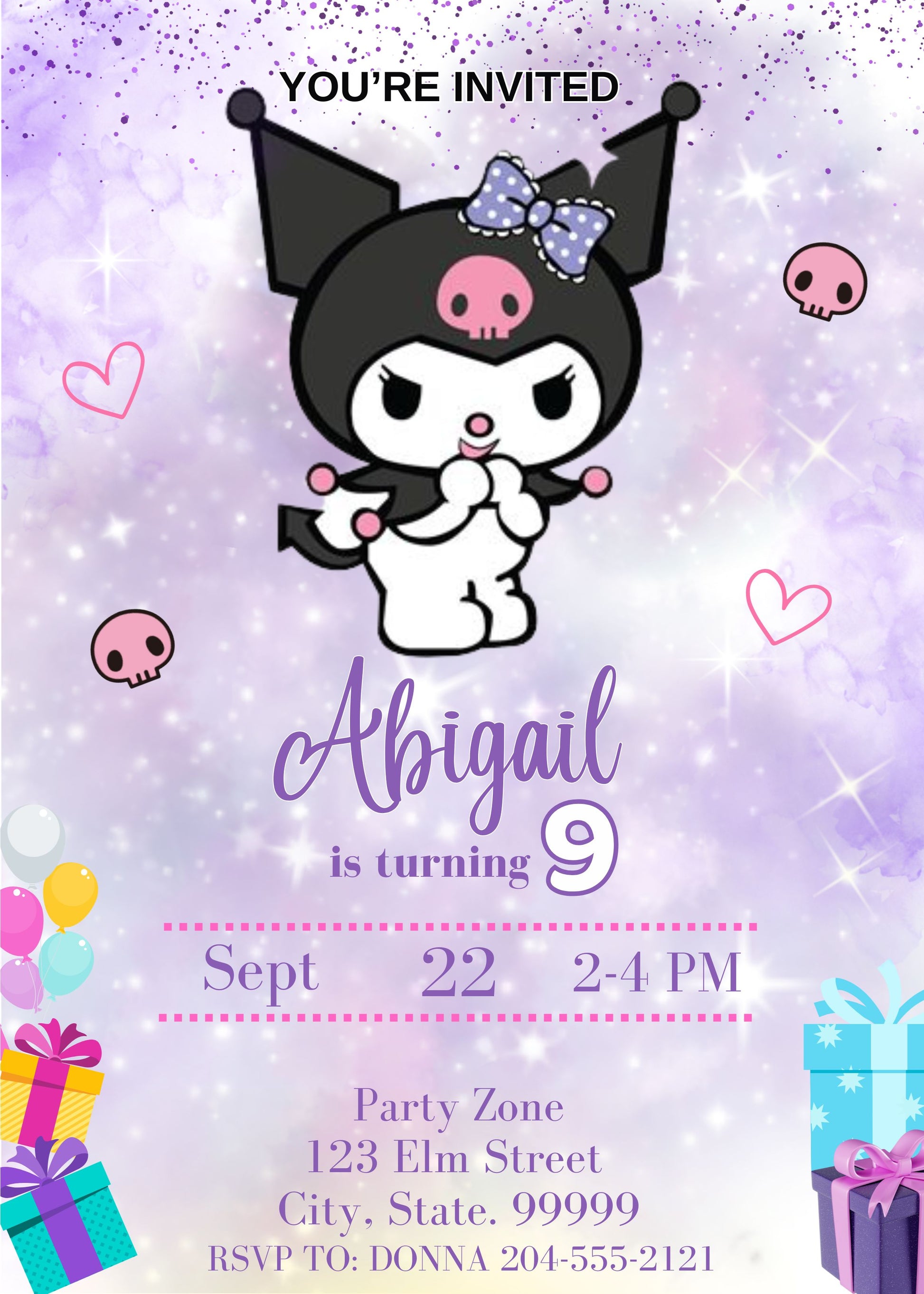 hello kitty and friends birthday party