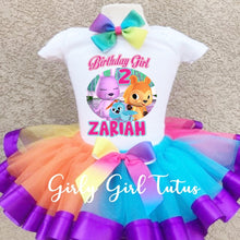 Load image into Gallery viewer, Listener Kids Birthday Tutu Outfit for Girl - Ribbon Tutu 
