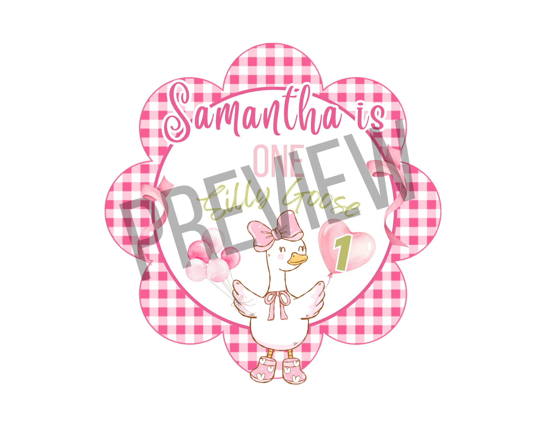 printable smash cake decor pin