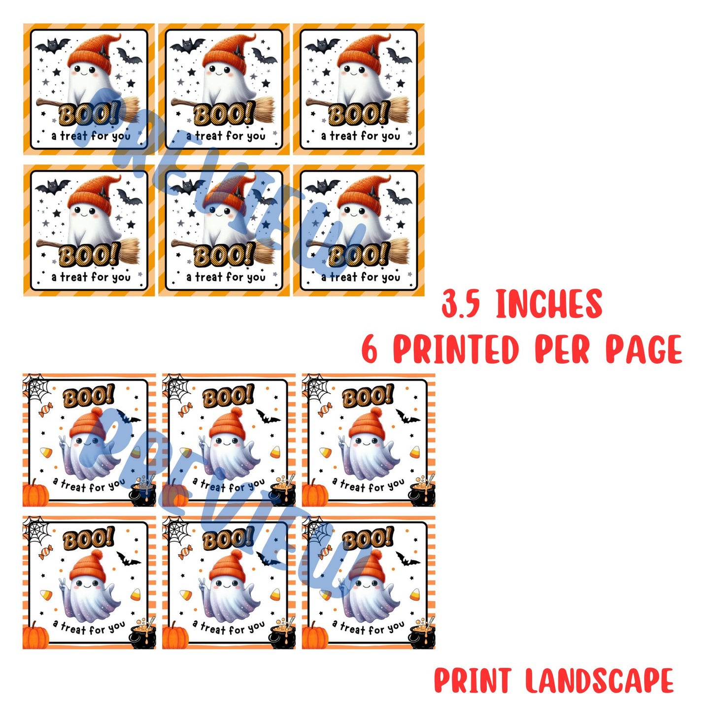 cute halloween gift tags 