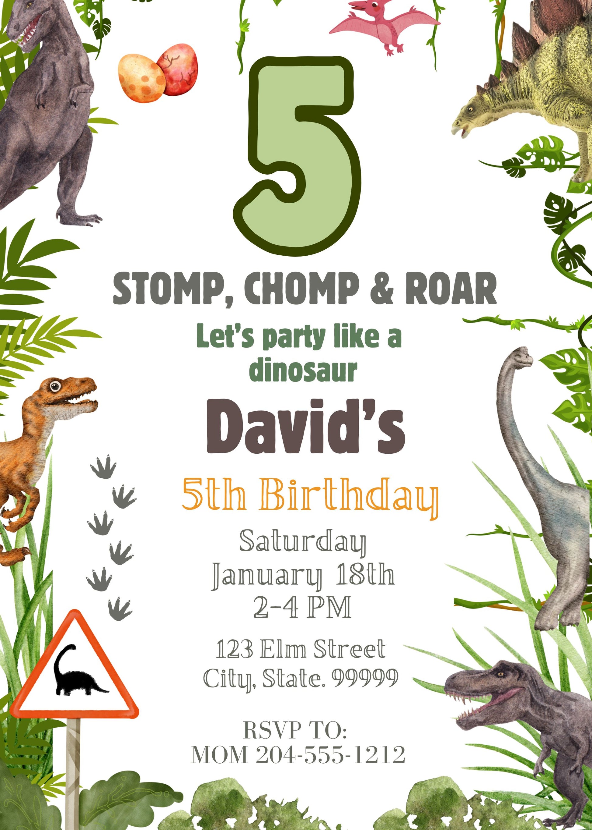 dinosaur reptile birthday party ideas