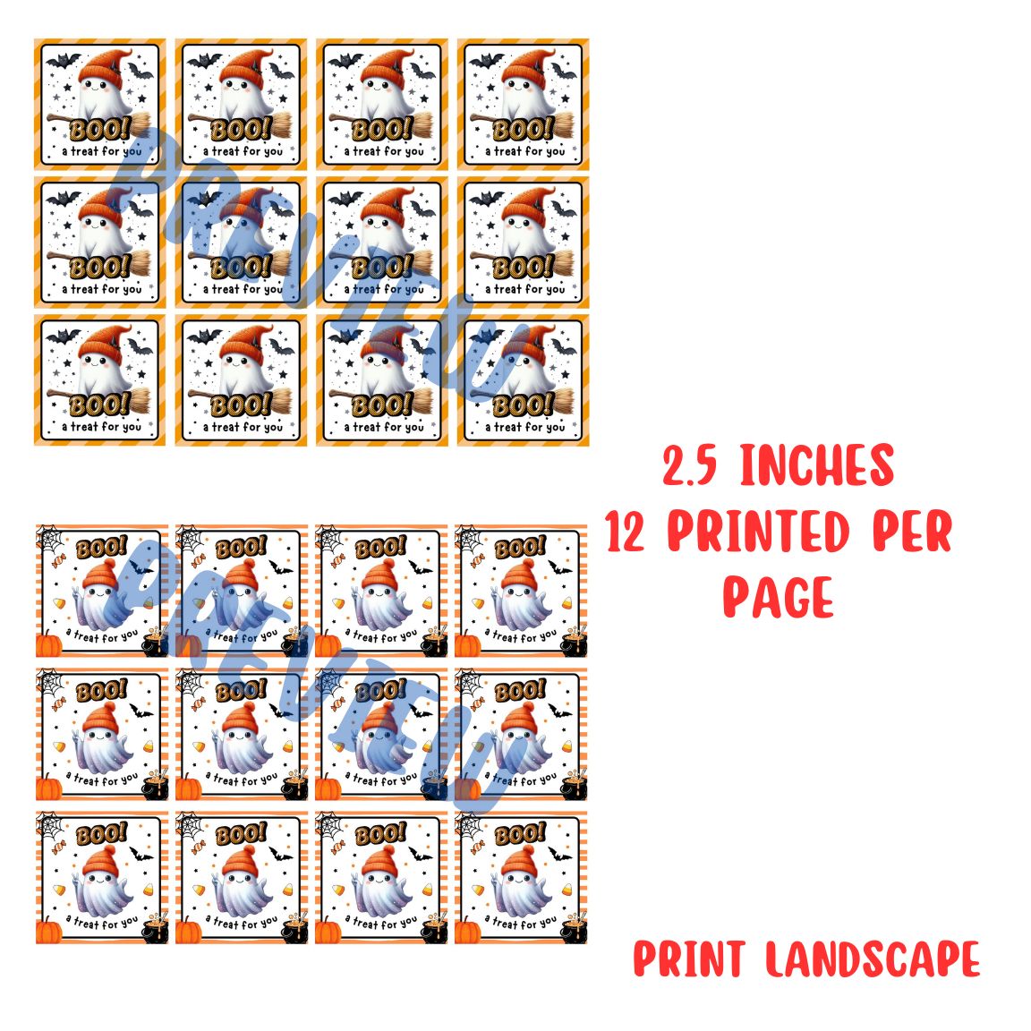 happy halloween gift tags free printable