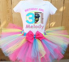 Load image into Gallery viewer, Mike, Sully and Boo Personalized First Birthday Tutu Set
