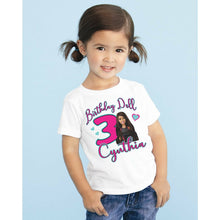 Load image into Gallery viewer, African American Barbie Birthday T Shirt 
