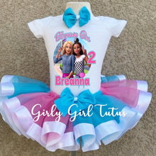 Load image into Gallery viewer, Barbie Dreamhouse Birthday Tutu Set - Ribbon Tutu
