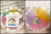 Load image into Gallery viewer, care bears 1st birthday outfit baby girl 
