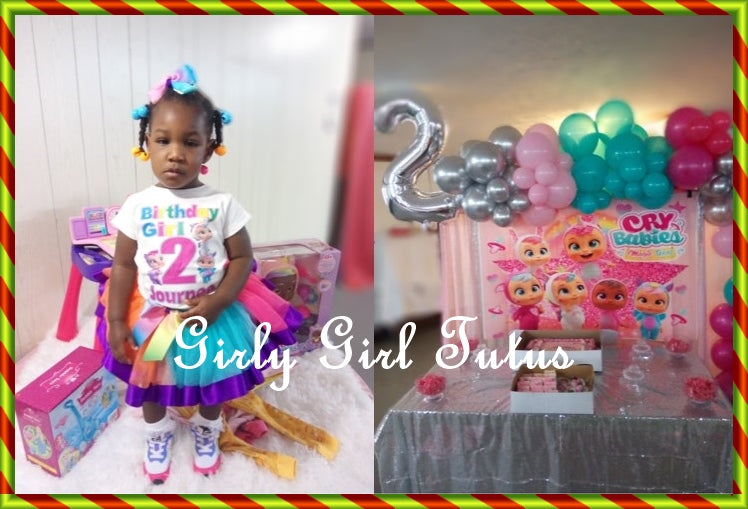 Cry Babies Birthday Tutu Outfit 