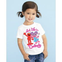 Load image into Gallery viewer, Elmo and Abby Cadabby Birthday T Shirt Custom

