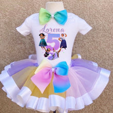 Load image into Gallery viewer, Encanto Mirabel Birthday Tutu Outfit- Ribbon Tutu
