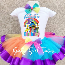 Load image into Gallery viewer, Sesame Street Birthday Outfit for Girl - Ribbon Tutu
