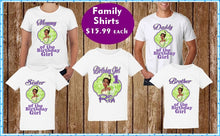 Load image into Gallery viewer, Princess Tiana Family Birthday T Shirts - Tiana Birthday Shirts
